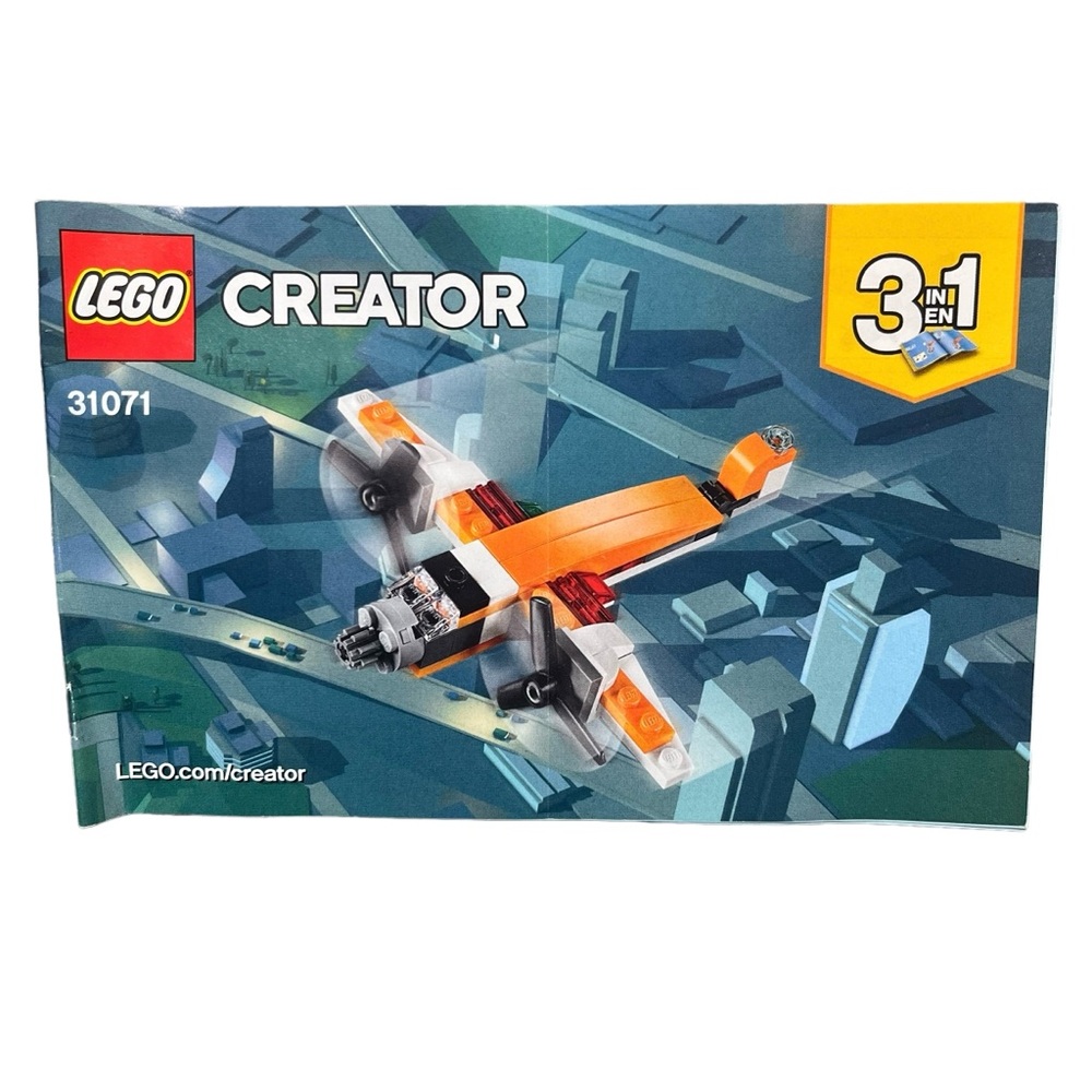 Lego Creator 31071 Plane Instruction MANUALS‎ ONLY Build Play Create Design